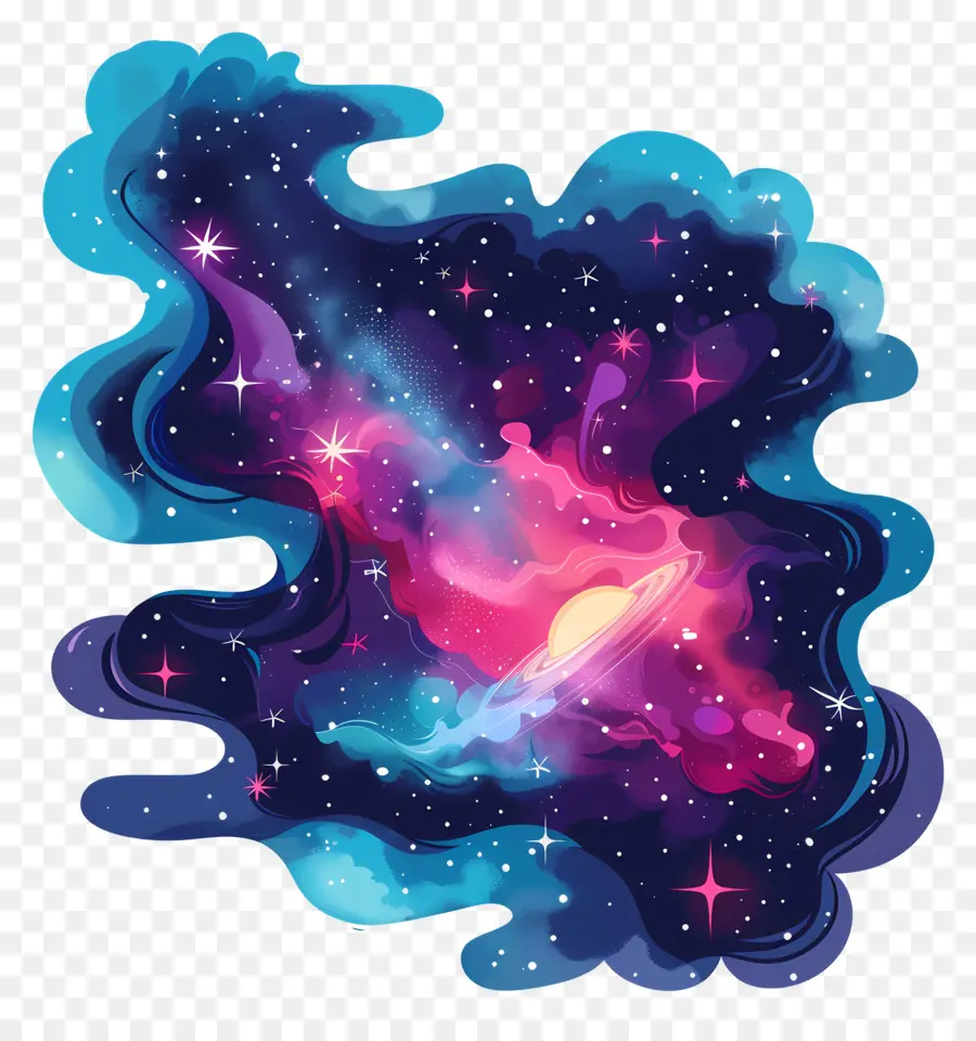 Nébuleuses，Galaxie PNG