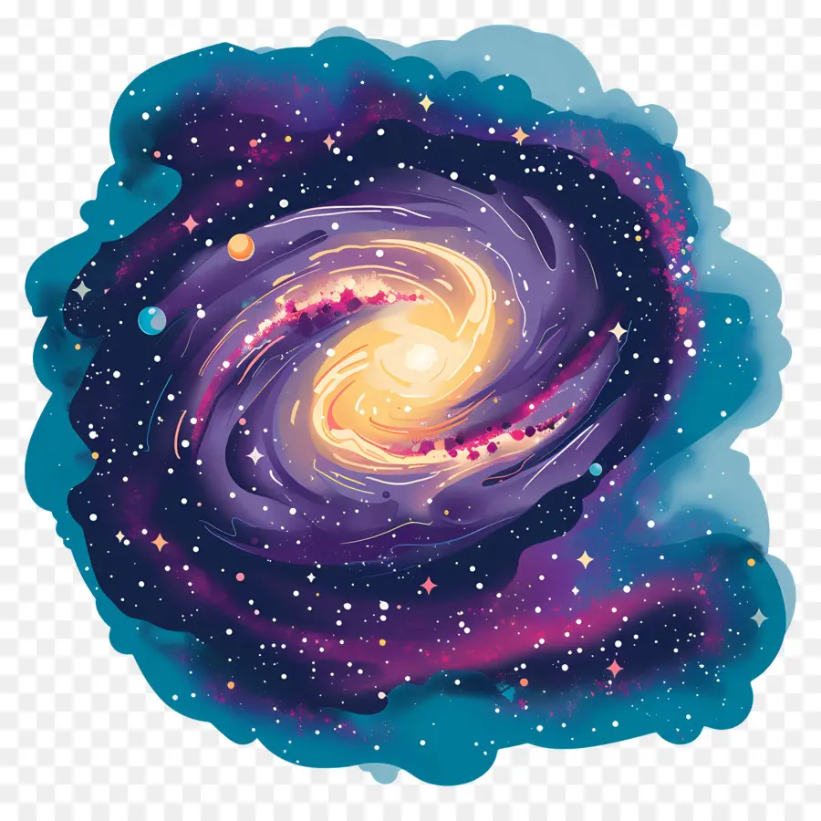 Univers，Abstrait Galaxie PNG