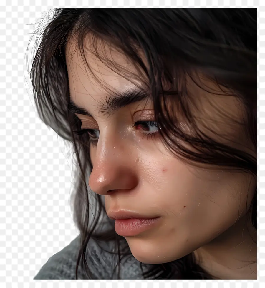 Femme Déprimée，Femme Triste PNG