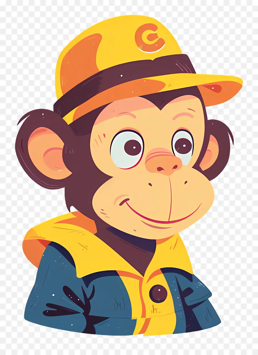 Georges Le Curieux，Singe De Dessin Animé PNG