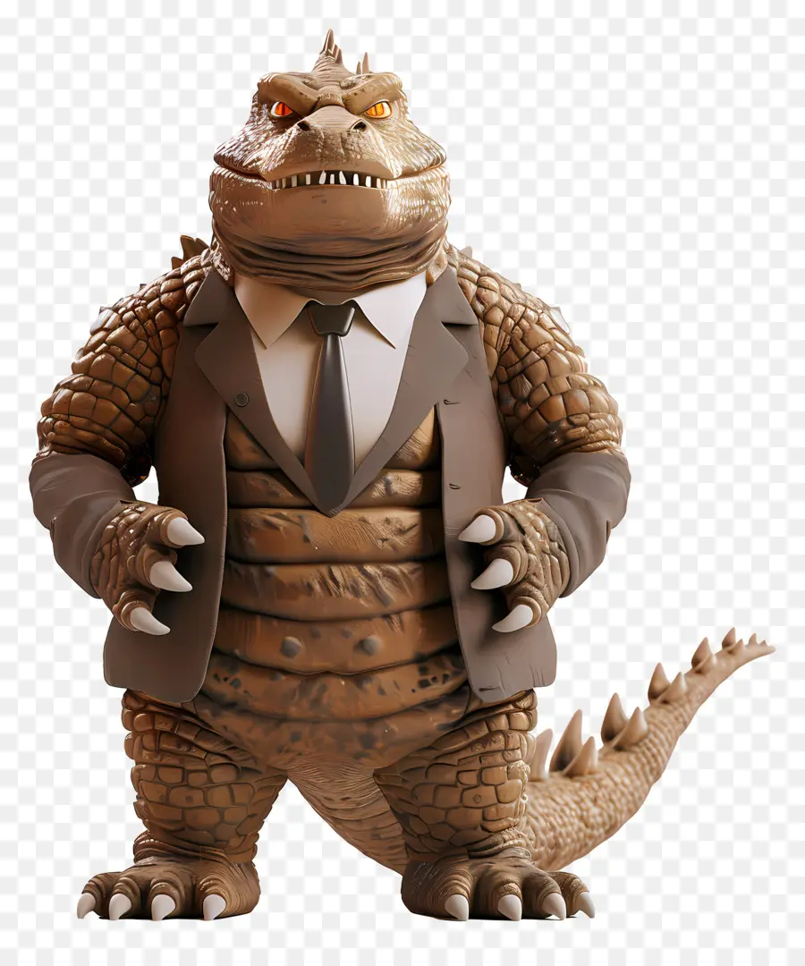 Godzilla，L'homme D'affaires PNG