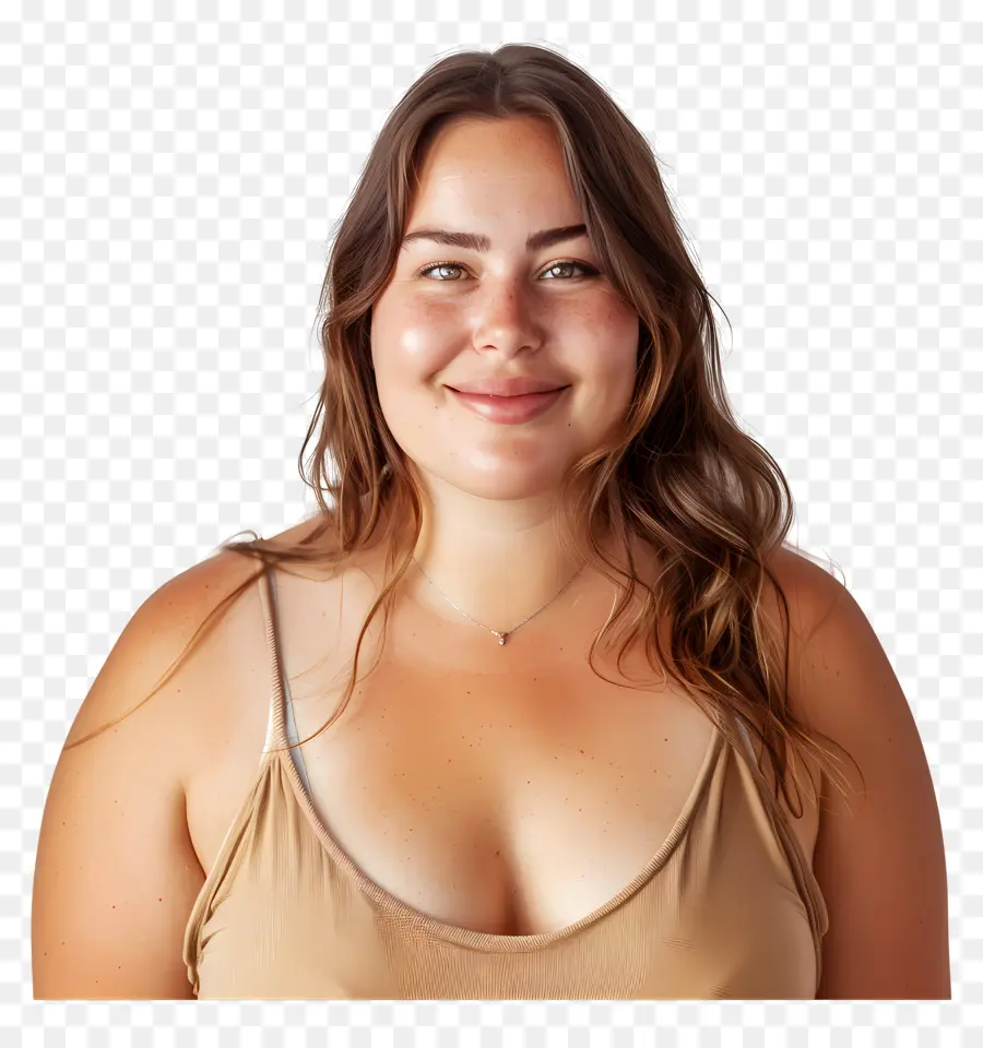 Grosse Femme，Femme Souriante PNG