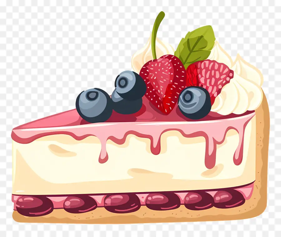 Cheesecake，Gâteau Au Fromage Rose PNG