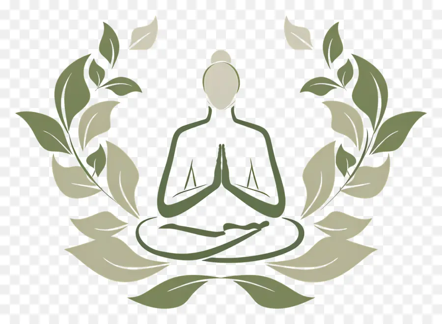 Journée De Méditation De Jardin，Yoga PNG