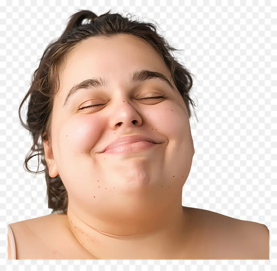 Grosse Femme，Femme Souriante PNG