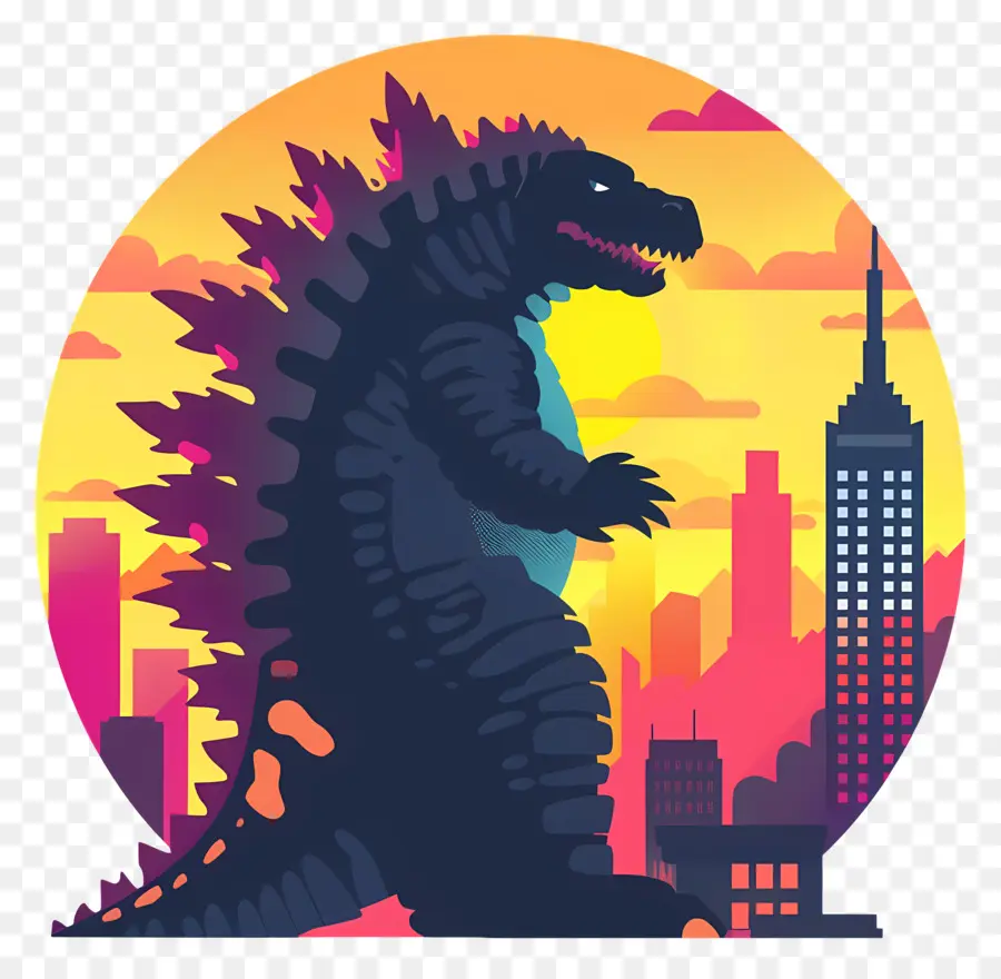 Godzilla，Paysage Urbain PNG