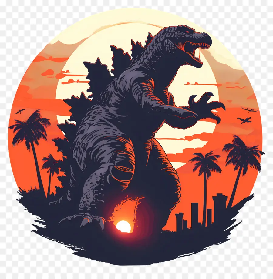 Godzilla，Monstre Géant PNG