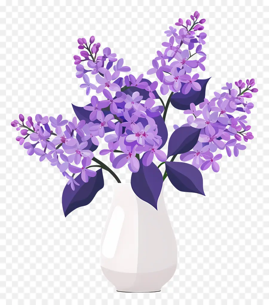 Fleurs Lilas，Violet PNG