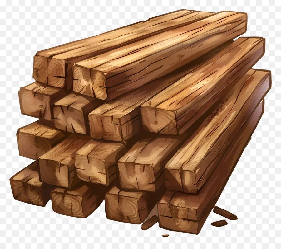 Bois De Bois，Journaux En Bois PNG