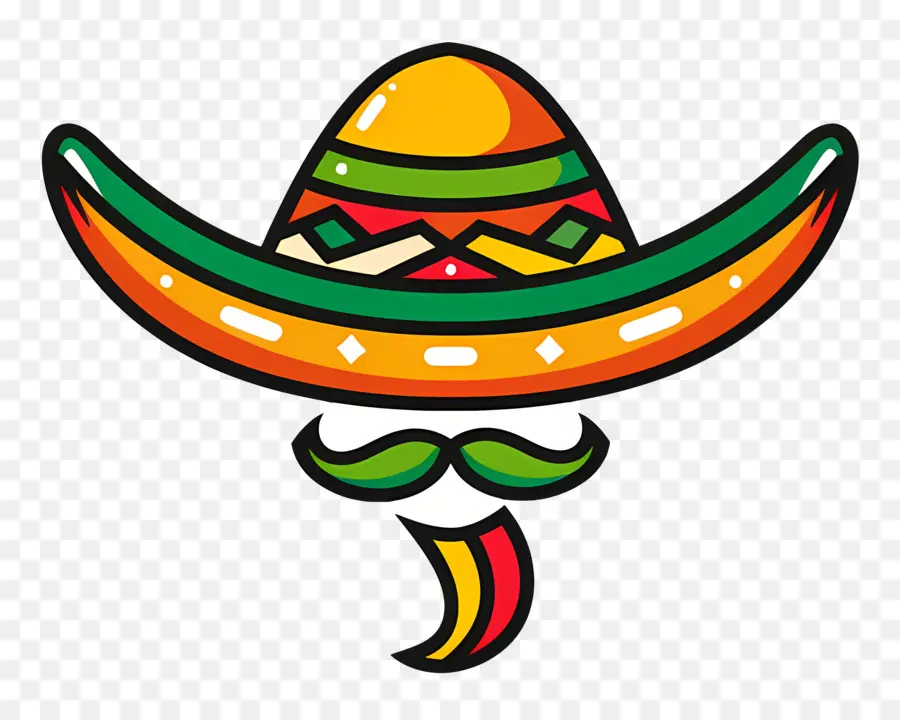 Cinco De Mayo，Mexicaine Sombrero PNG