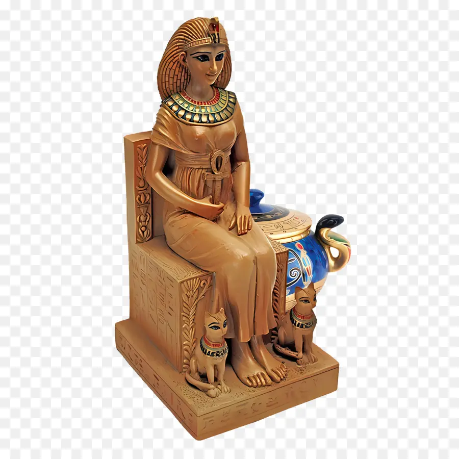 L'egypte，Statue De La Reine égyptienne PNG