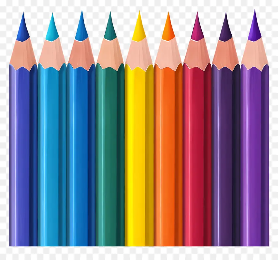 Couleur，Crayons Colorés PNG