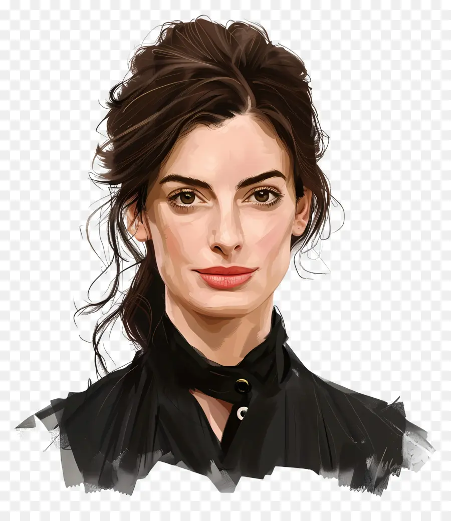 Anne Hathaway，Portrait De Femme PNG