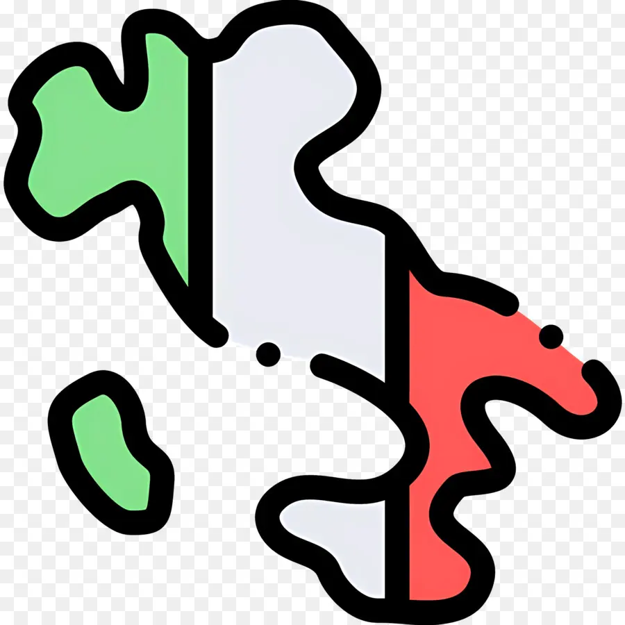 Italie Carte，Italie PNG