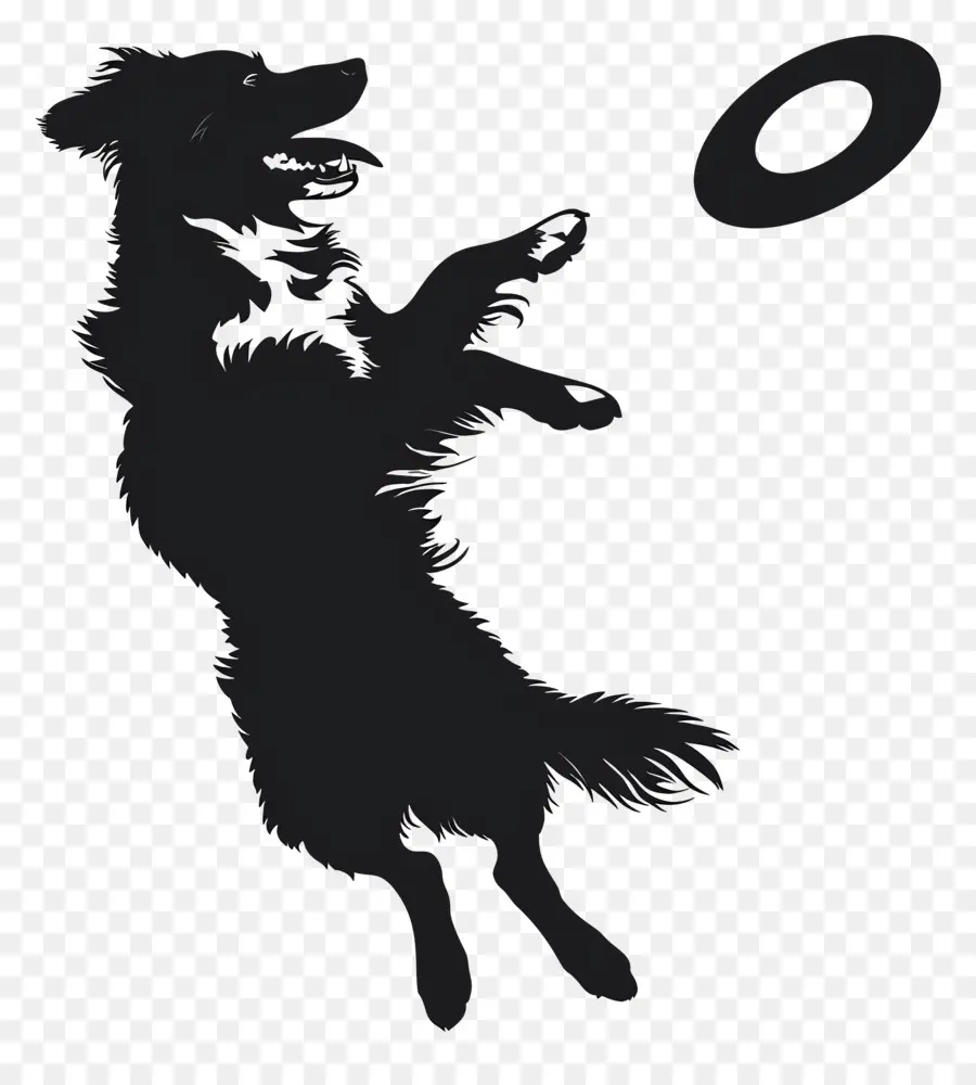 Chien Silhouette，Silhouette PNG