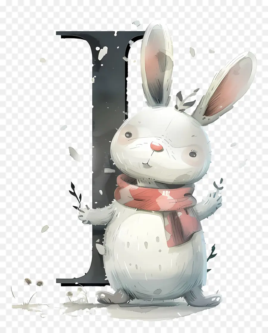 Lettres Alphabétiques，Lapin PNG