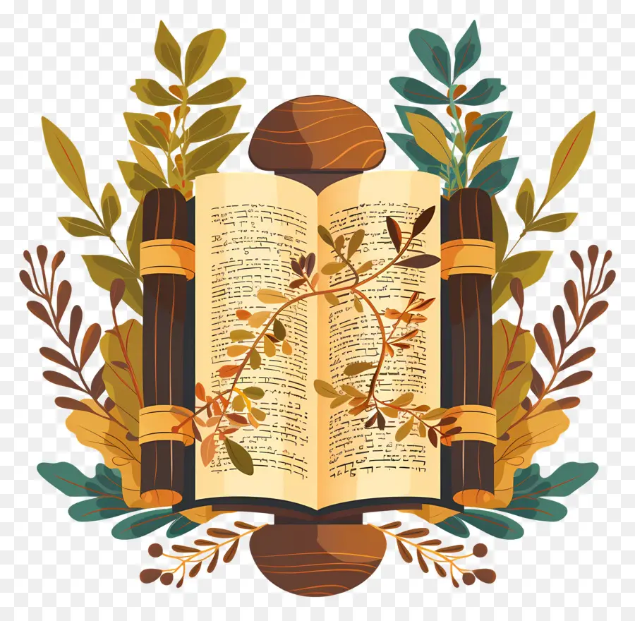 La Torah，Manuscrit Ancien PNG