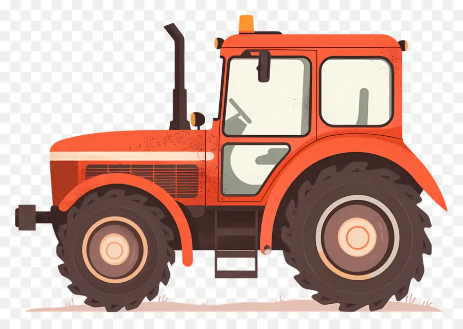 Tracteur，Tracteur Rouge PNG