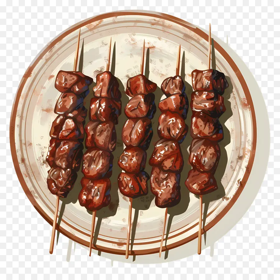 Arrosticini，Brochettes PNG