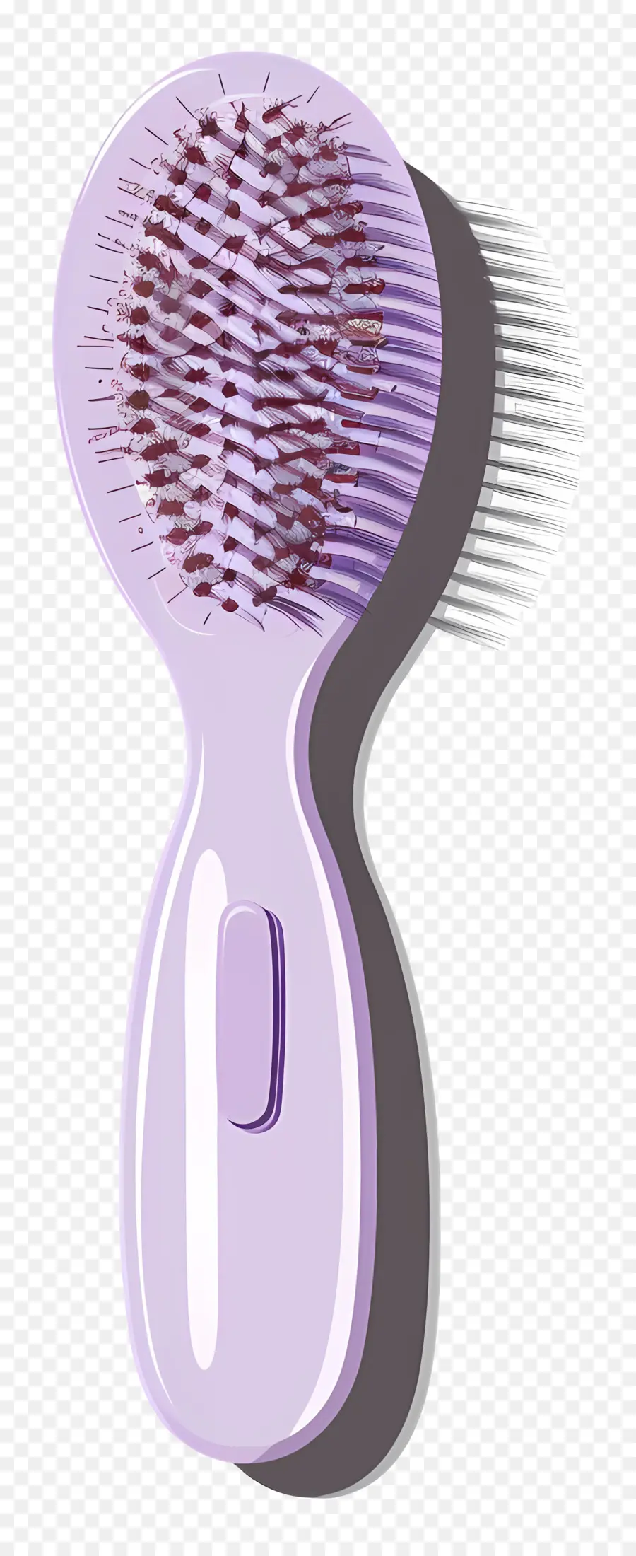 Brosse à Cheveux，Brosse à Cheveux Violet PNG