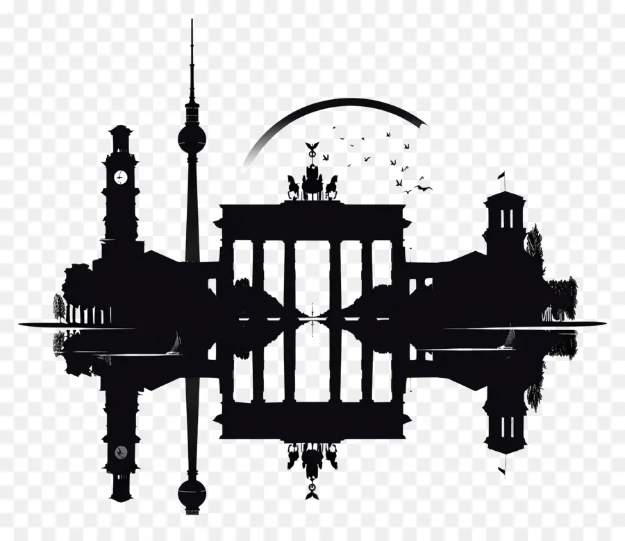 Berlin，Paysage Urbain PNG