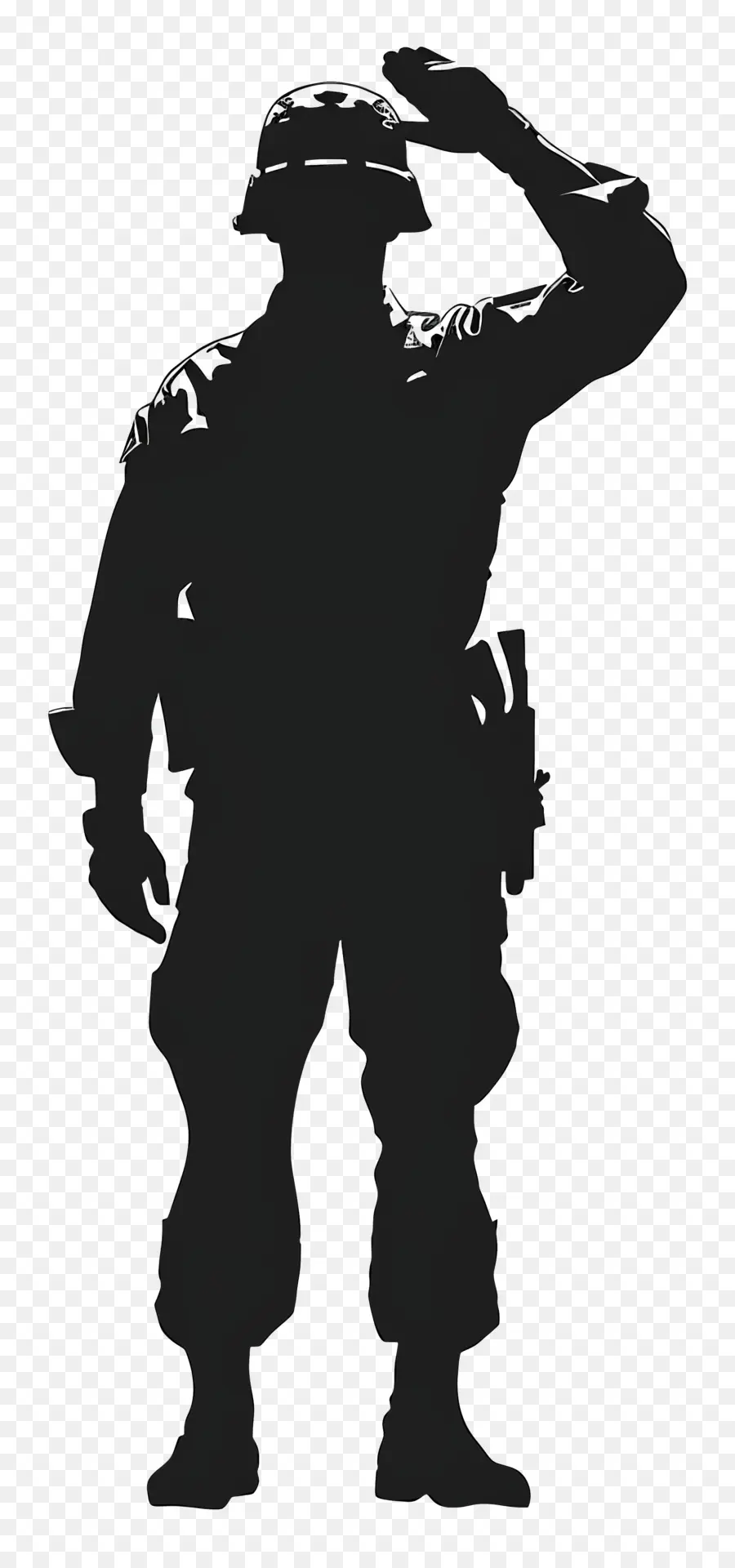 Soldat De La Silhouette，Soldat PNG