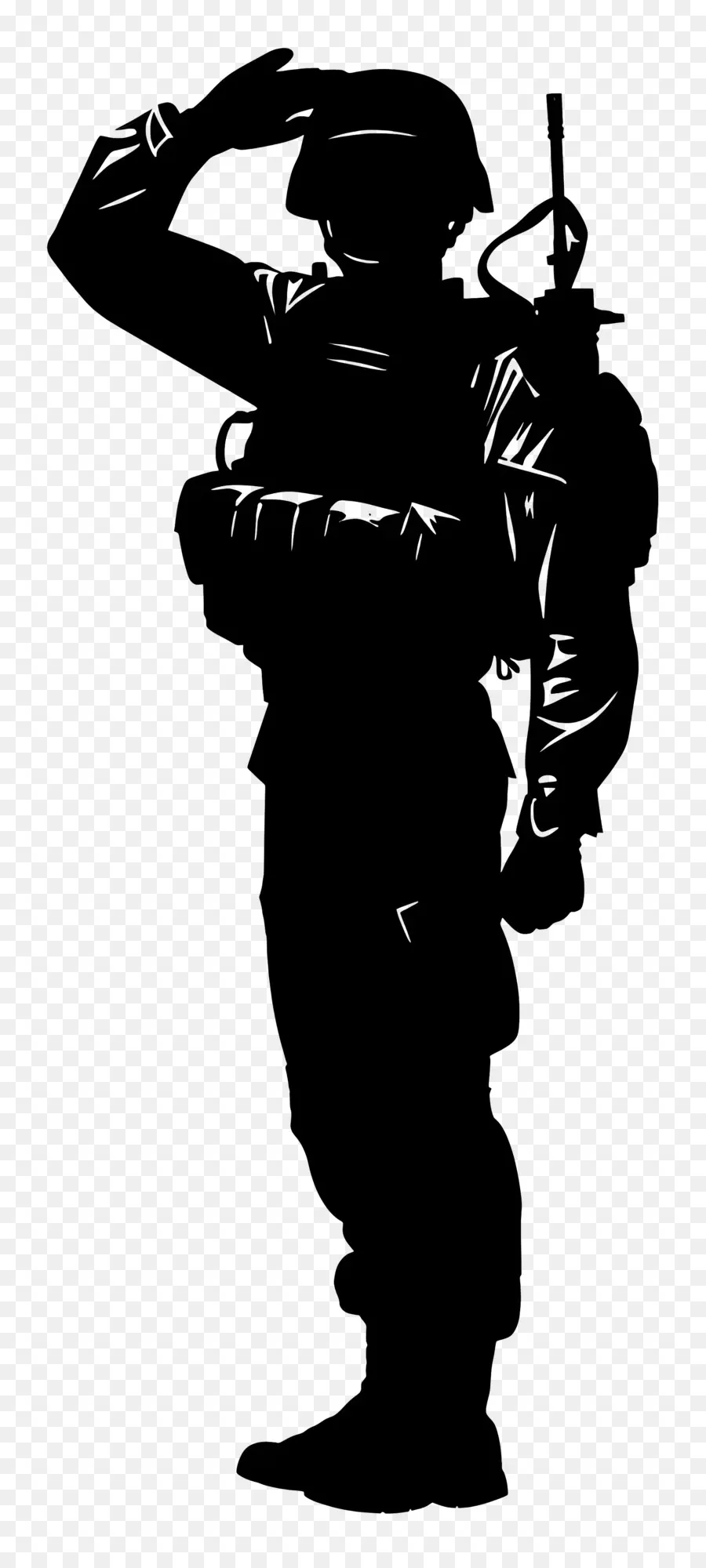 Soldat De La Silhouette，Silhouette PNG