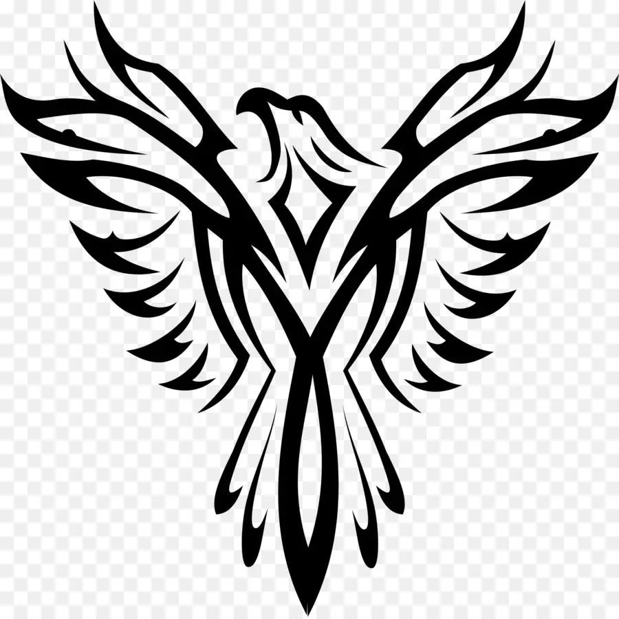 Les Aigles Logo，Arrière Plan Noir PNG