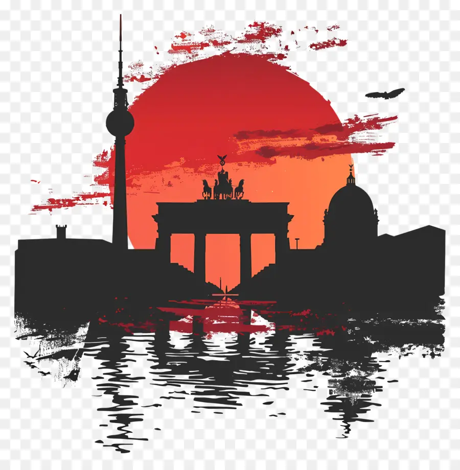 Berlin，Horizon De Berlin PNG