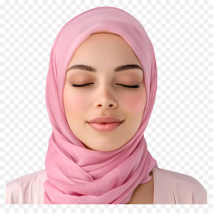 Le Hijab De La Femme，La Méditation PNG