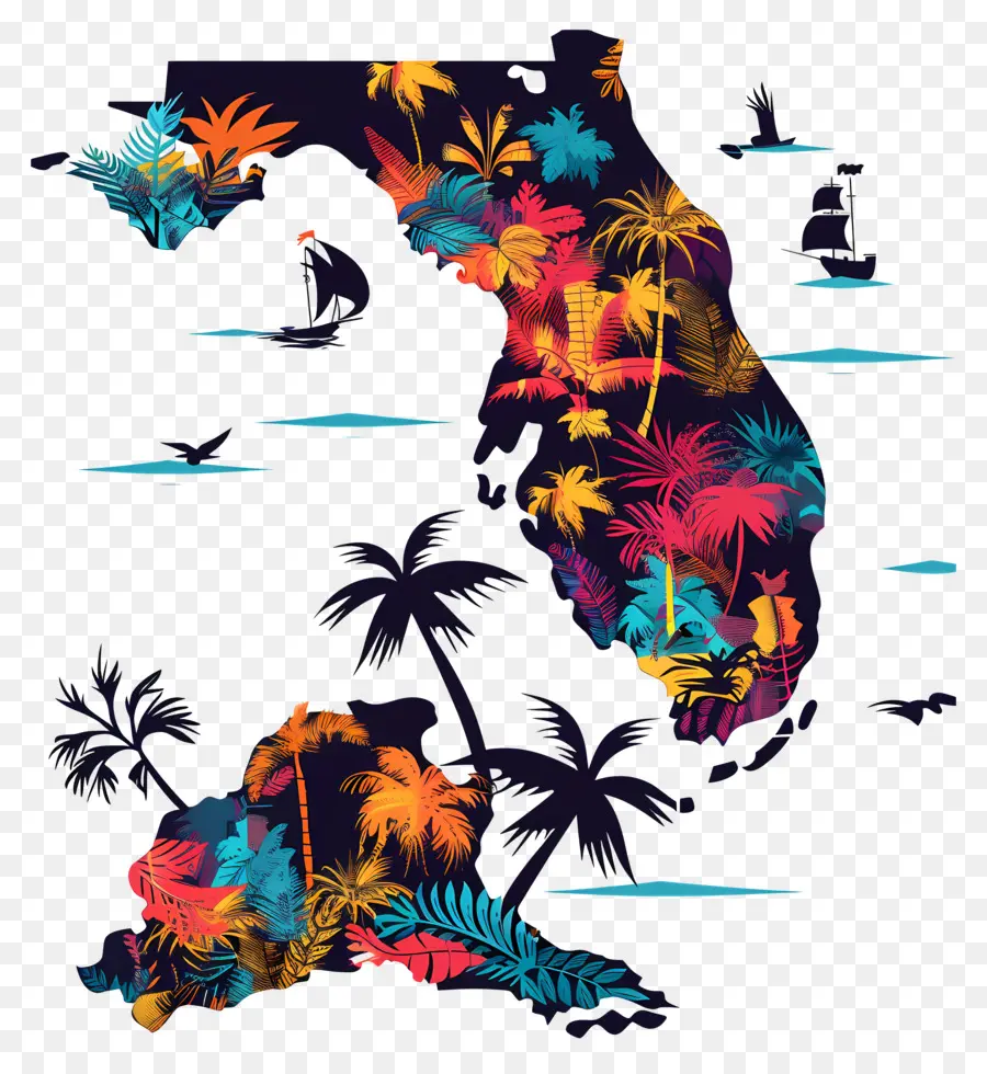 Bahamas，Carte PNG