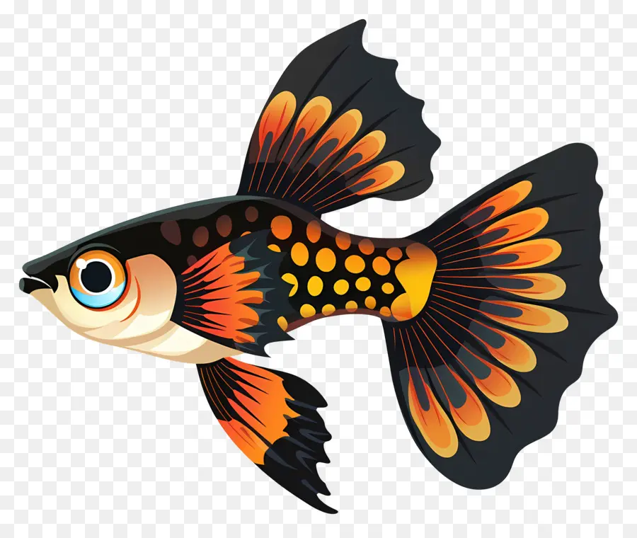 Guppy，Les Poissons PNG