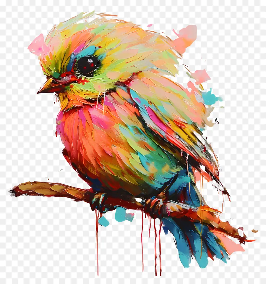 Oiseau，Oiseau Coloré PNG