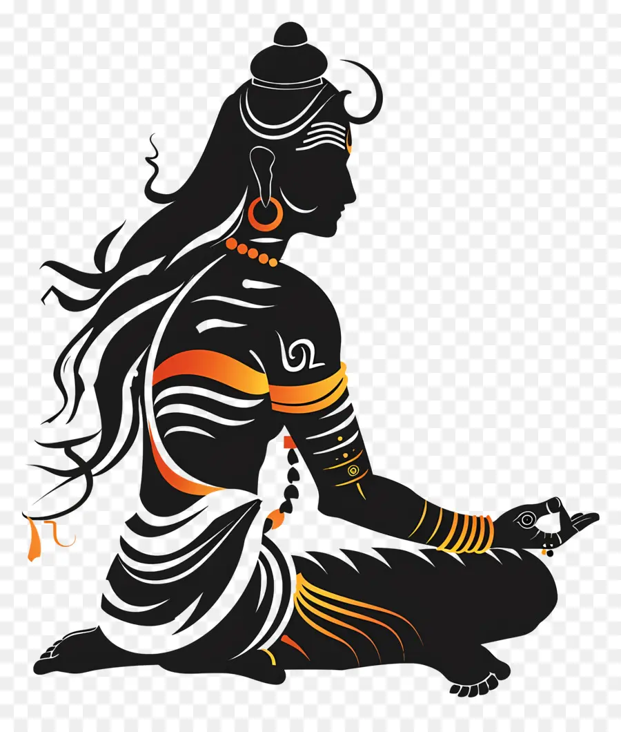 Shiva，La Méditation PNG