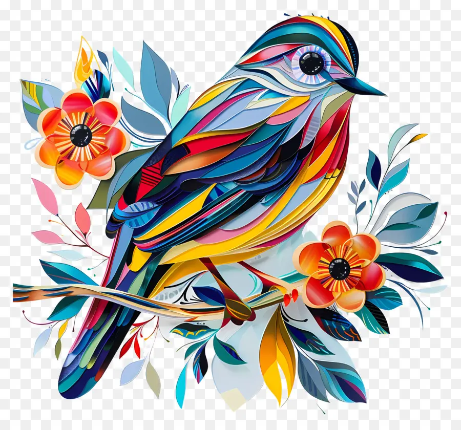 Oiseau，Peinture PNG