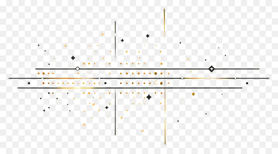 Ligne Noire，Lignes Géométriques PNG