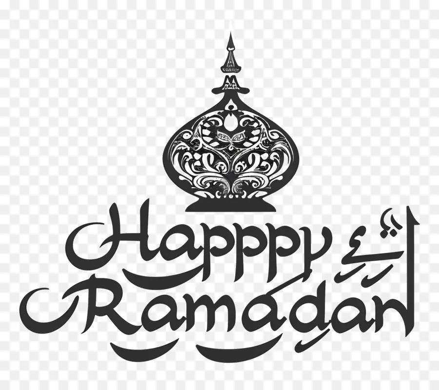Joyeux Ramadan，De La Calligraphie Arabe PNG