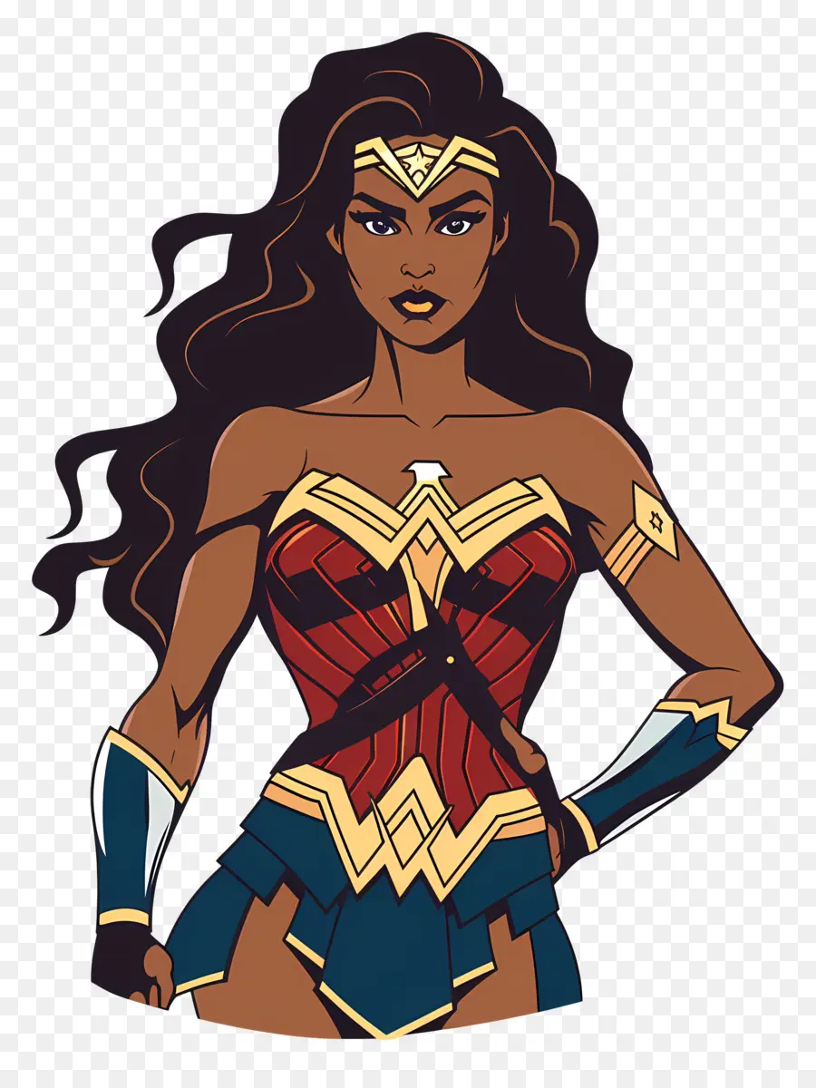 Nubia Wonder Woman，Femme Guerrière PNG