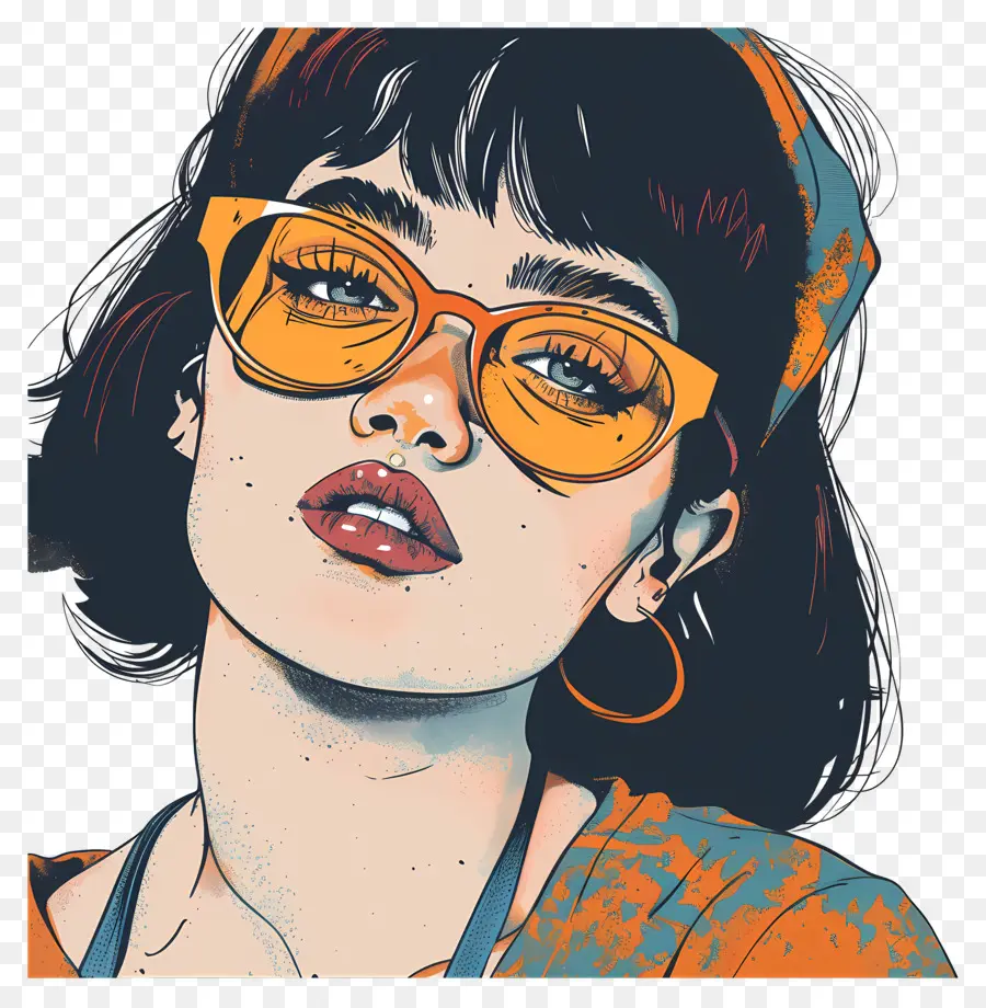 Pop Art Femme，Femme PNG