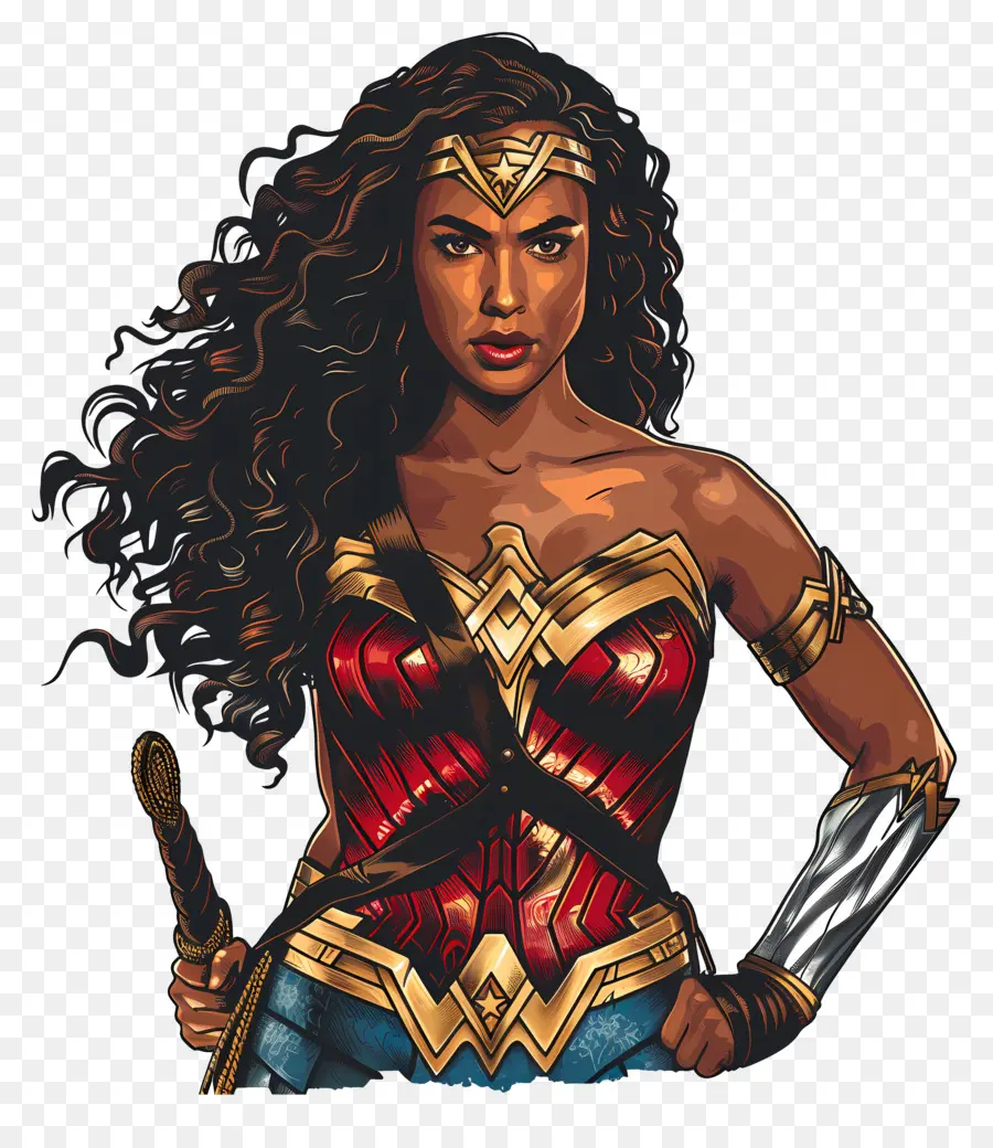 Nubia Wonder Woman，Guerrier PNG