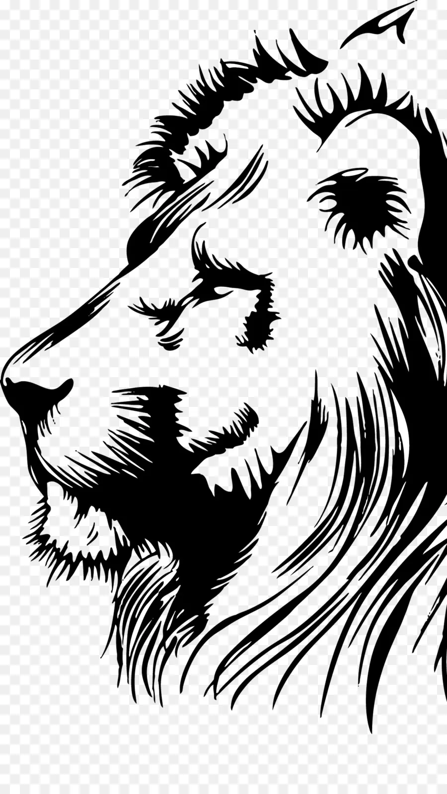 Le Logo De Lion，La Tristesse PNG