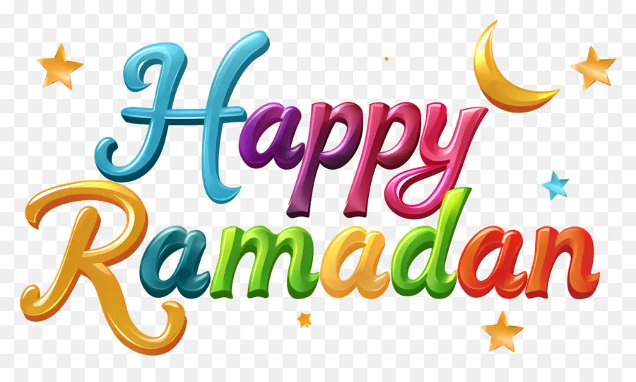 Joyeux Ramadan，Le Script Arabe PNG