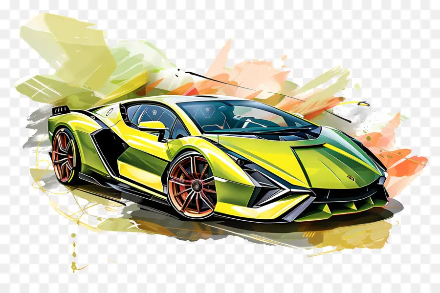 Lamborghini Sian，Voiture De Sport PNG