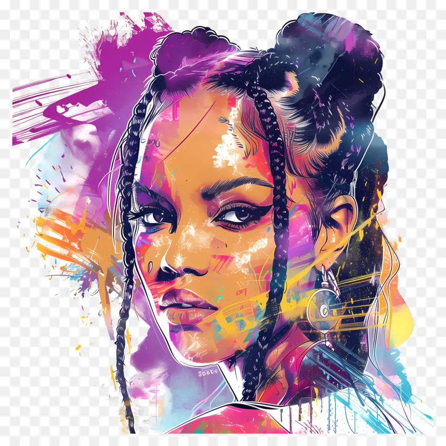 Robyn Rihanna Fenty，Femme PNG