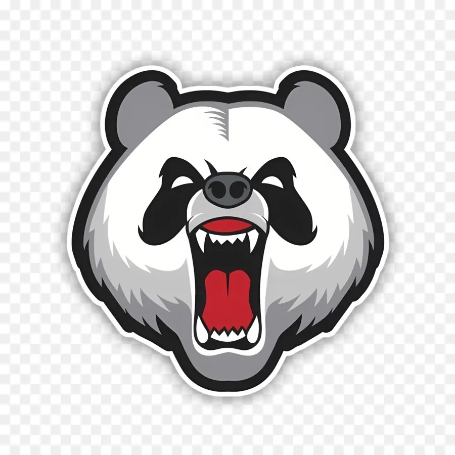 Logo De Panda，Ours De Bande Dessinée PNG