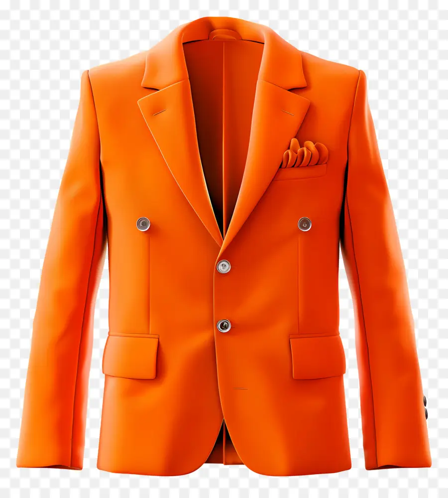 Veste，Costume Orange PNG