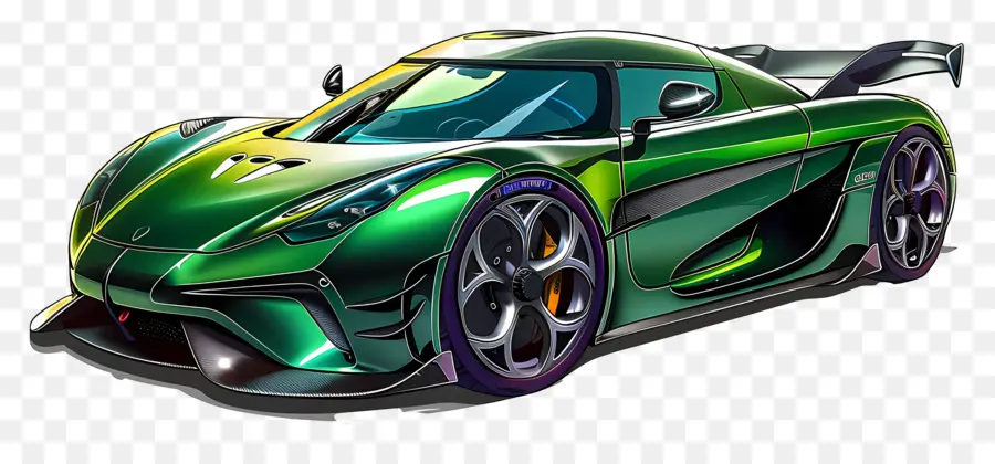 Koenigsegg Jesko，Voiture Futuriste PNG