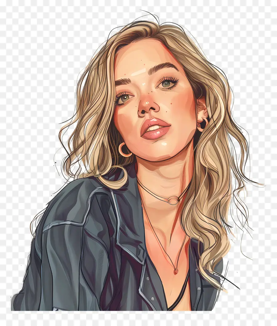 Sydney Sweeney，Femme Blonde PNG