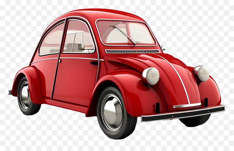 Modèle De Voiture，Volkswagen Red PNG