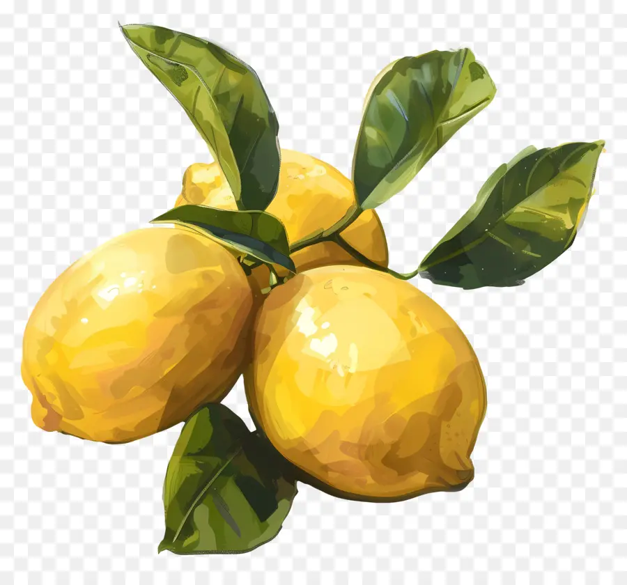 Citrons，Mûres PNG